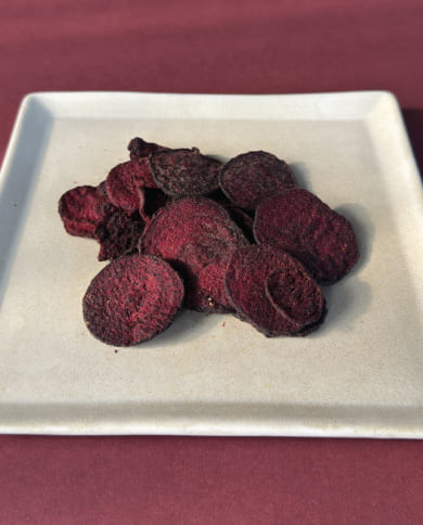 Beetroot chips included in 1 day fasting program.
