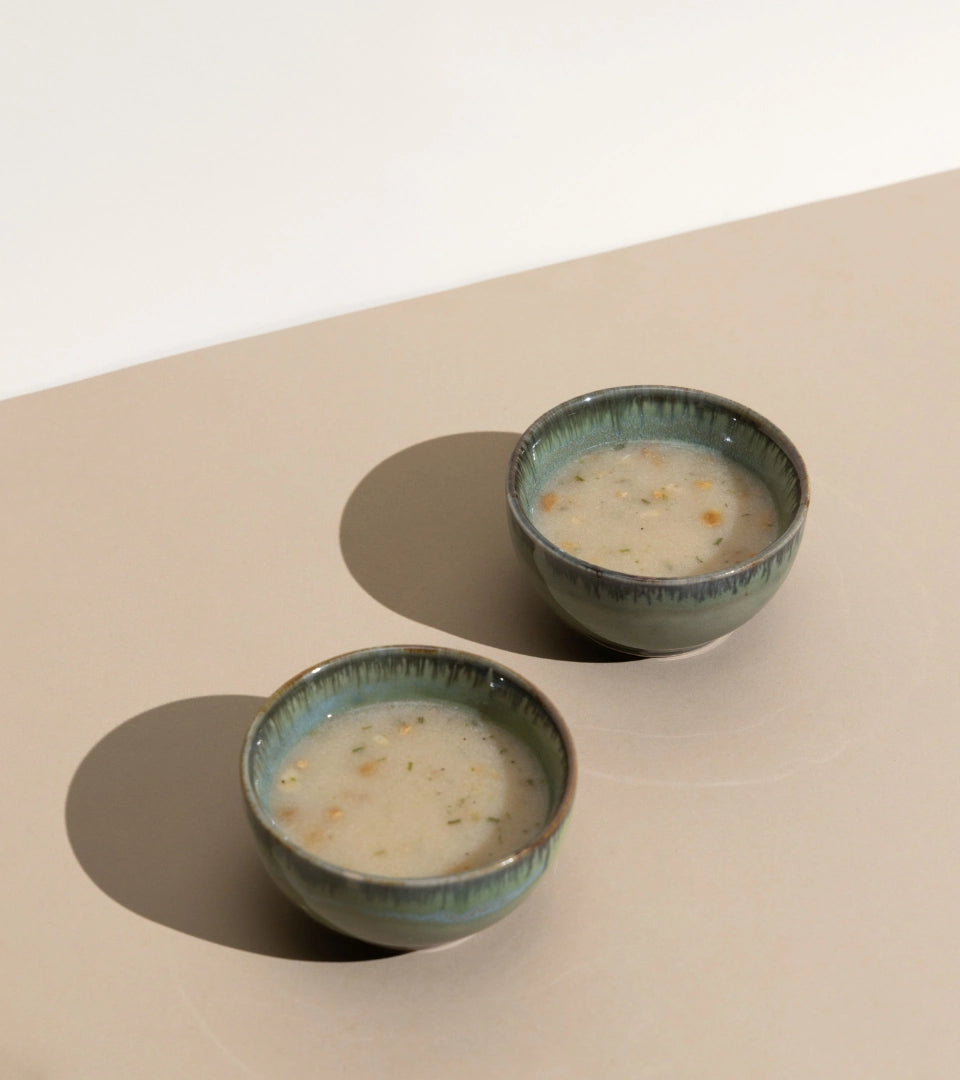 Outlive Mushroom Soup Mix ready to consume soup mix for wellness and nourishment.
